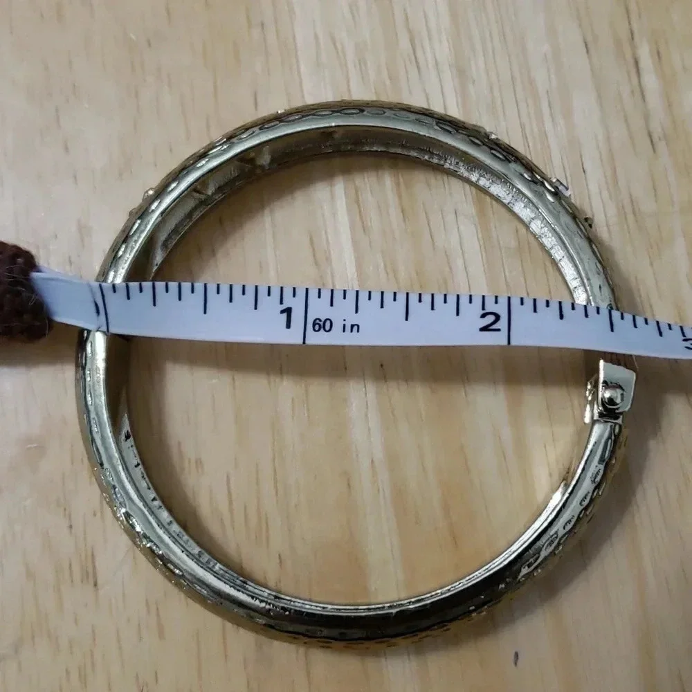 Premier Designs Marigold Hinged Bangle‎ Bracelet